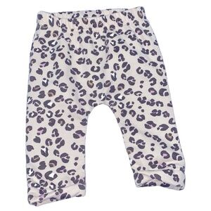 Rene Rofe baby tan leopard print sweatpants size 0-3 months